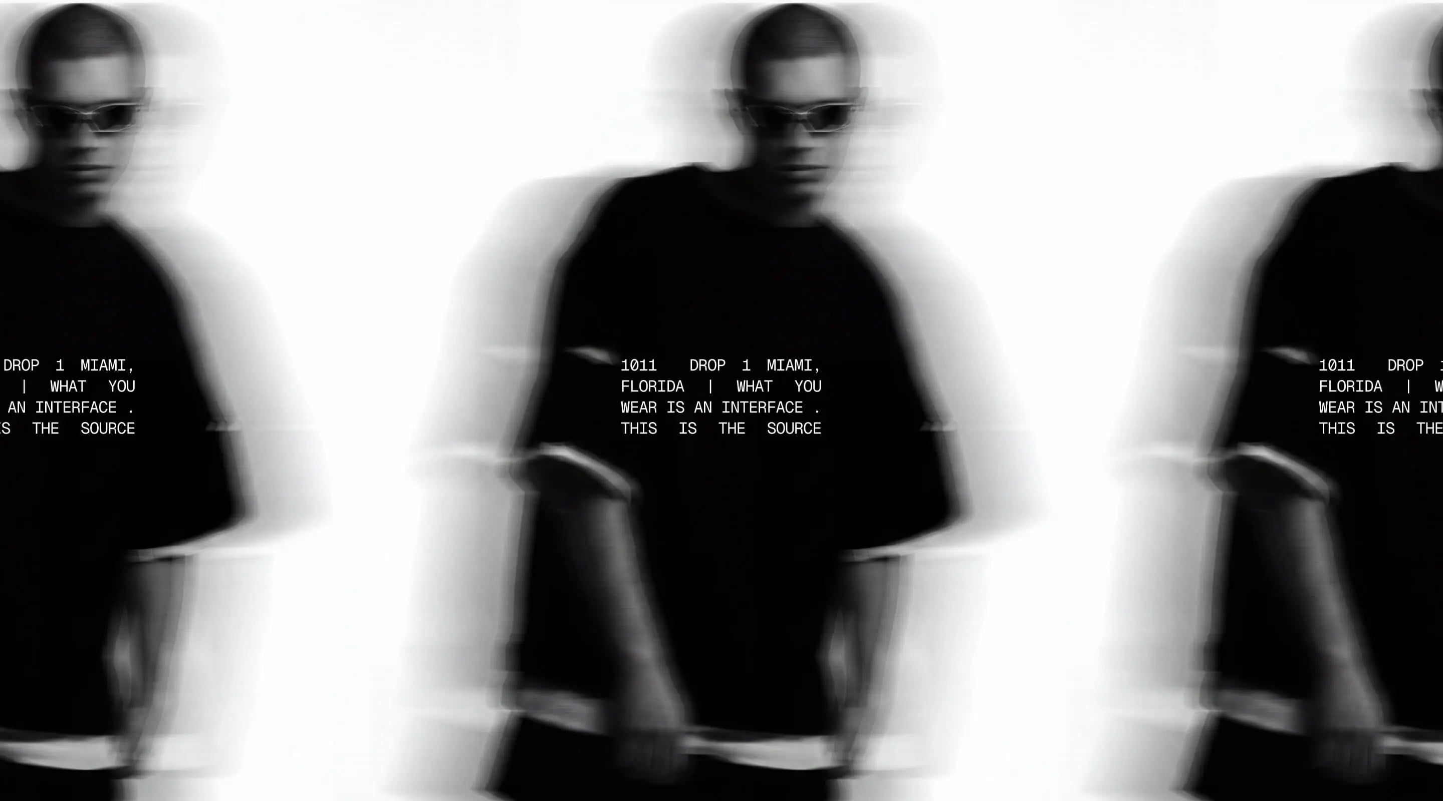 1011 Drop 1 Miami Florida oversized t-shirt – what you wear is an interface